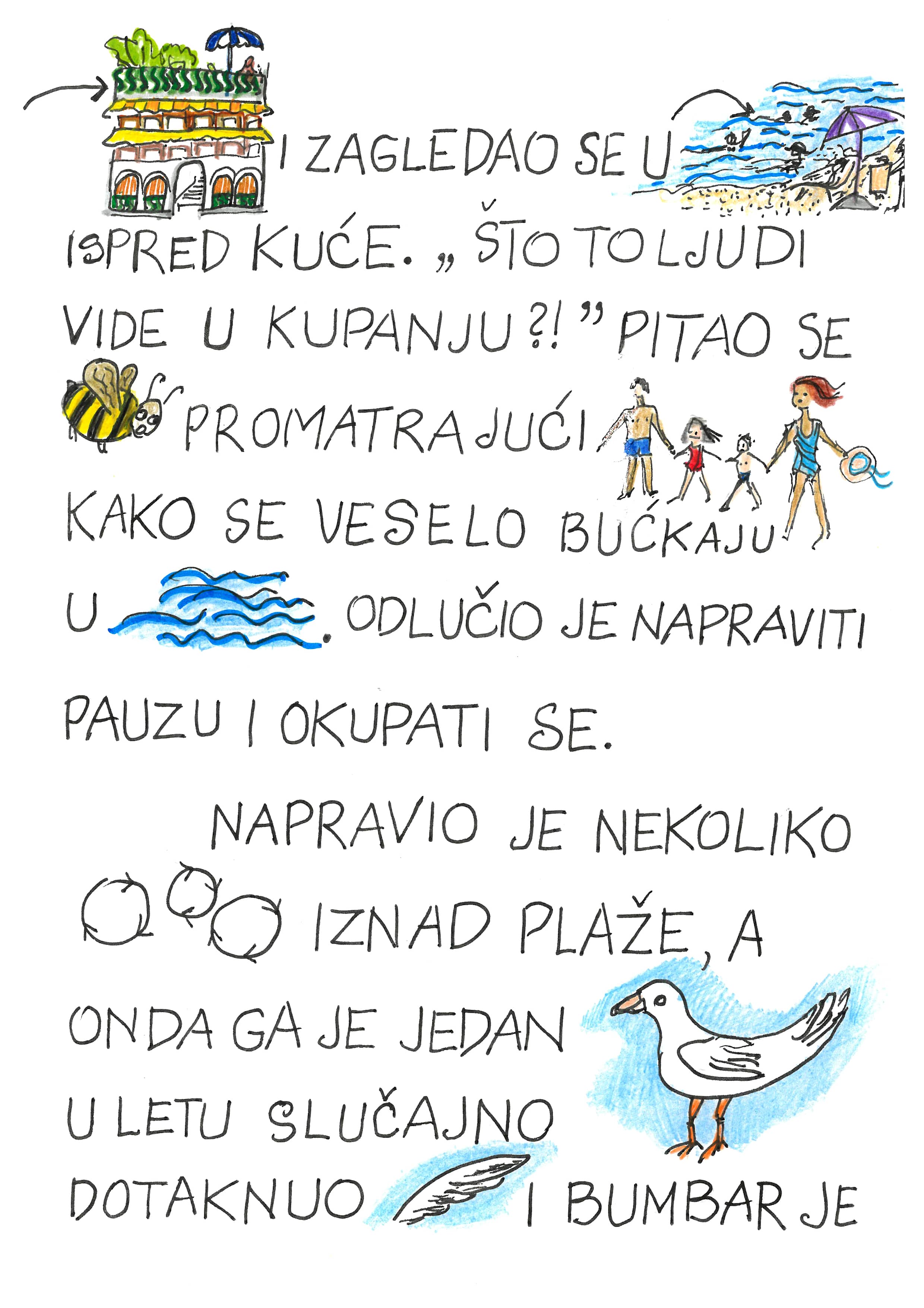 Bumbar na plaži