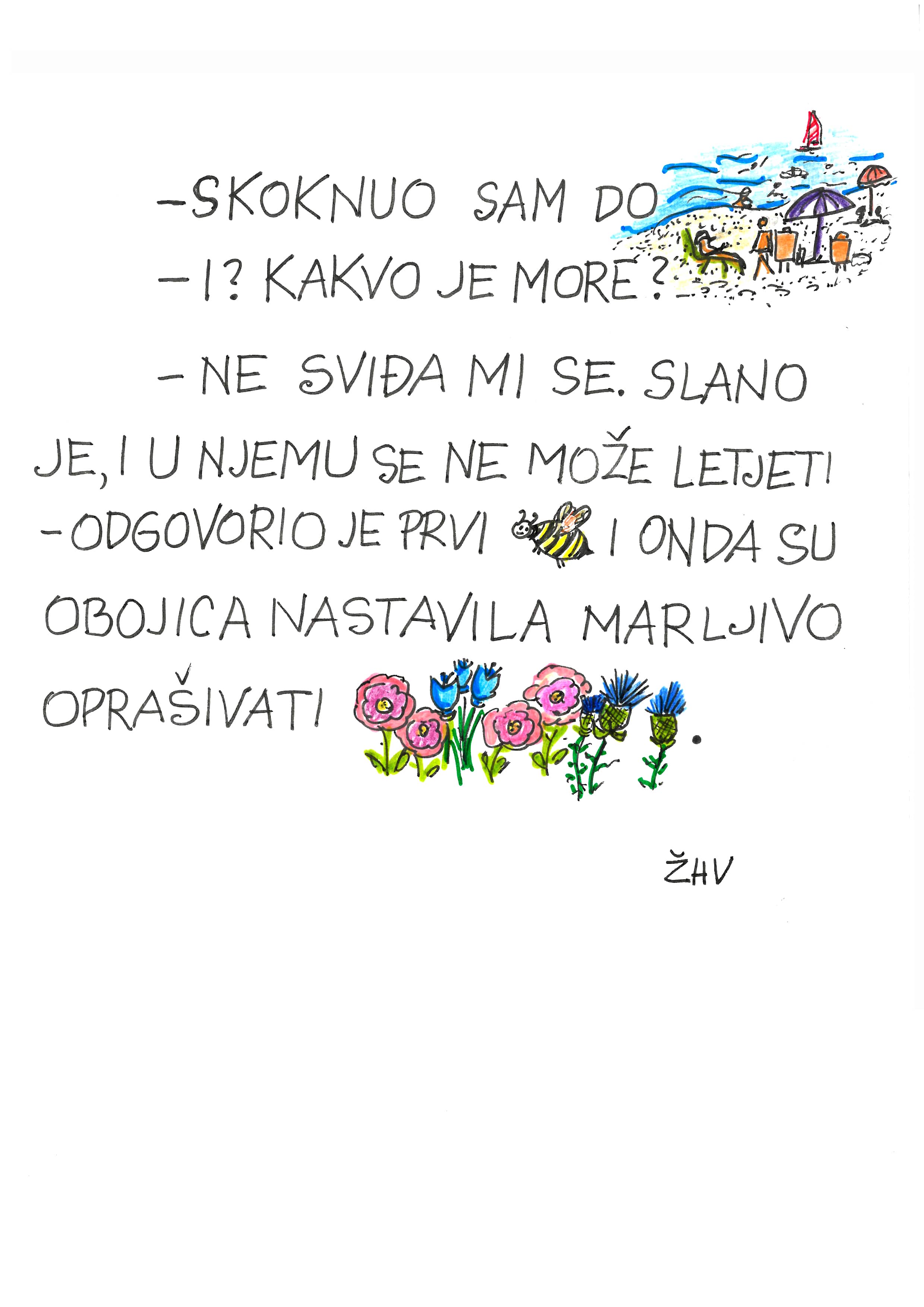 Bumbar na plaži