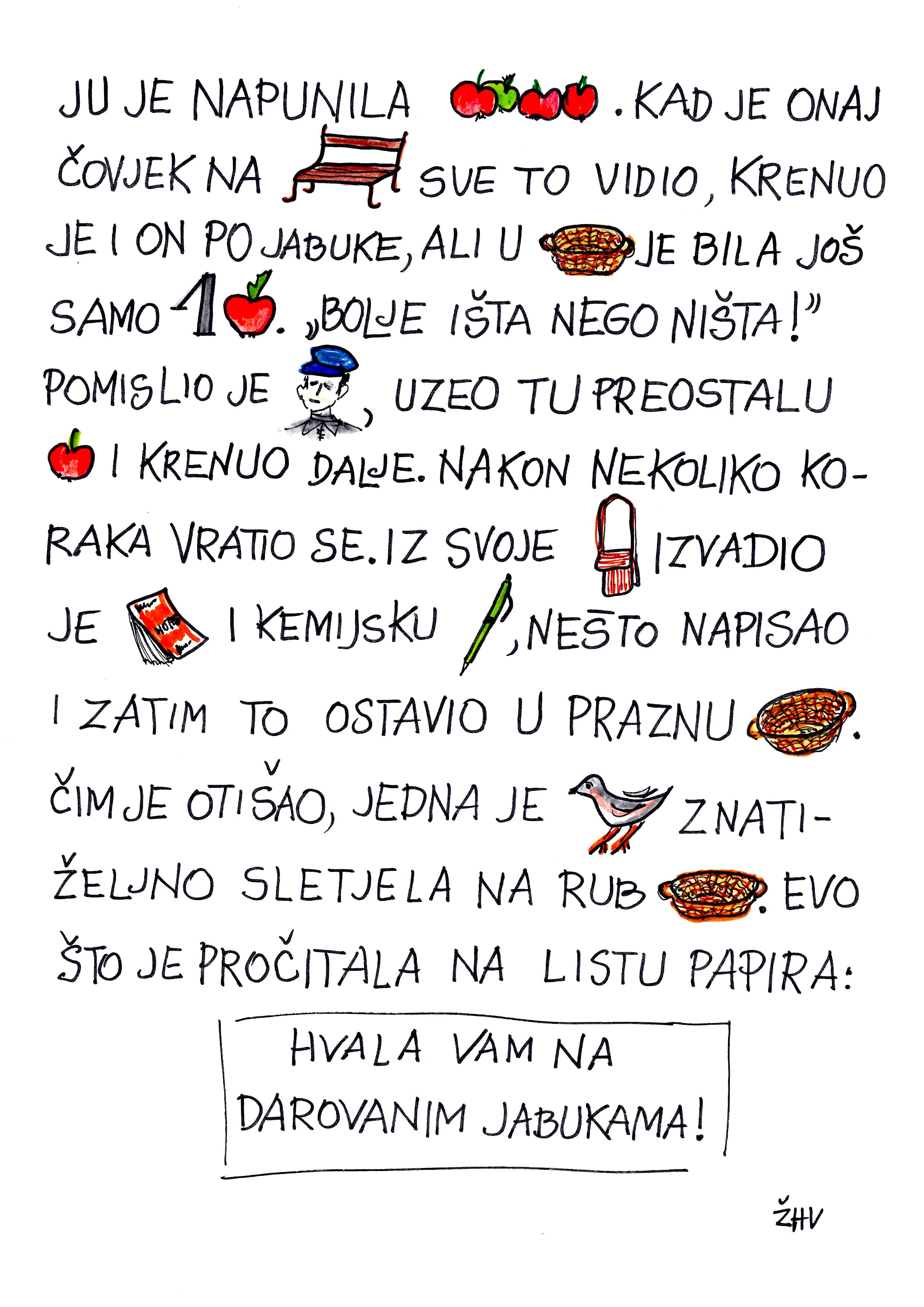 Poklanjamo jabuke